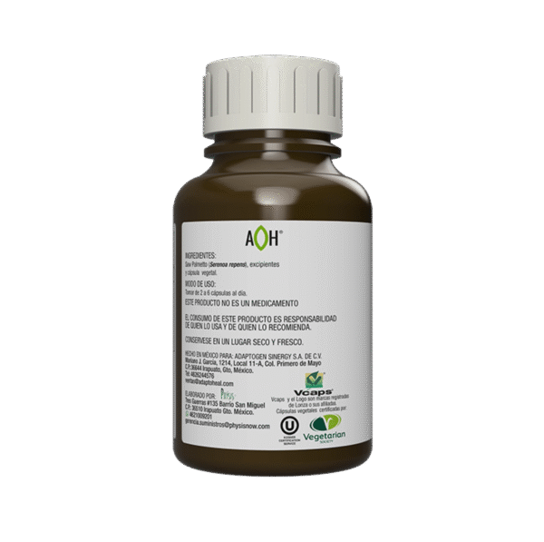 Saw Palmetto 150 cápsulas | 500mg Adaptoheal® - Imagen 3